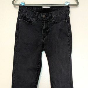 LEVI'S Black Jeans, Classic Bootcut, Size 4